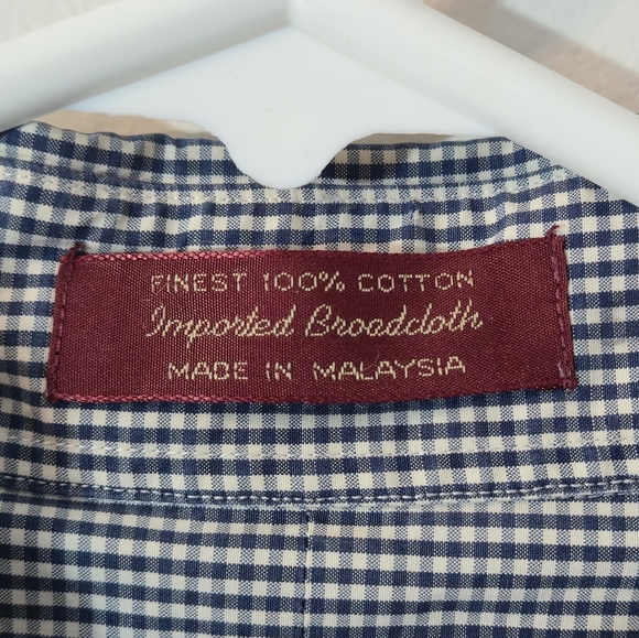 Nordstrom 18 34 Bundle 2 Relaxed Classic Button Down Dress Shirts Blue - Picture 5 of 16